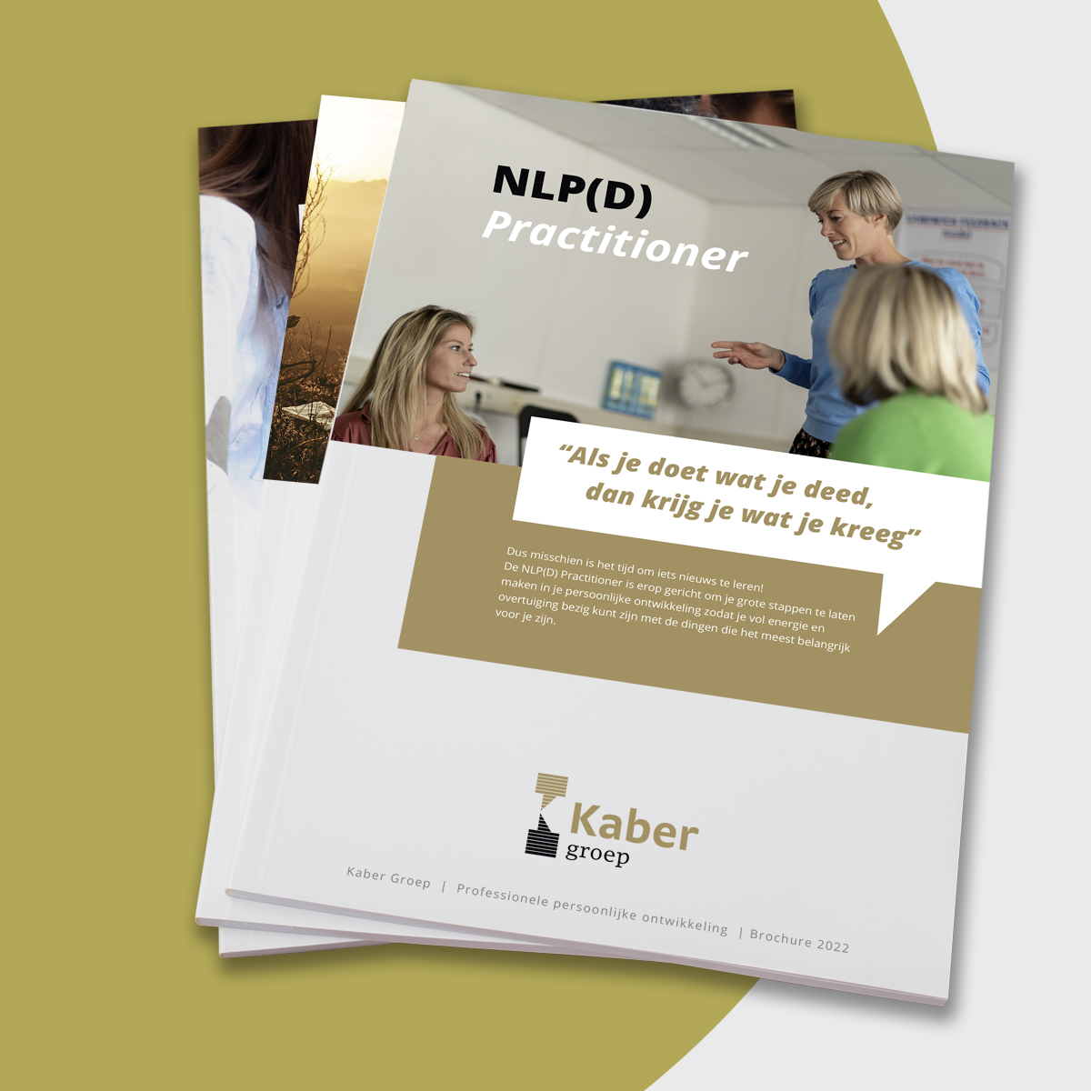 NLP - Training Neuro Linguistisch Programmeren - Brochure Opleiding NLP Practitioner - Kaber Groep