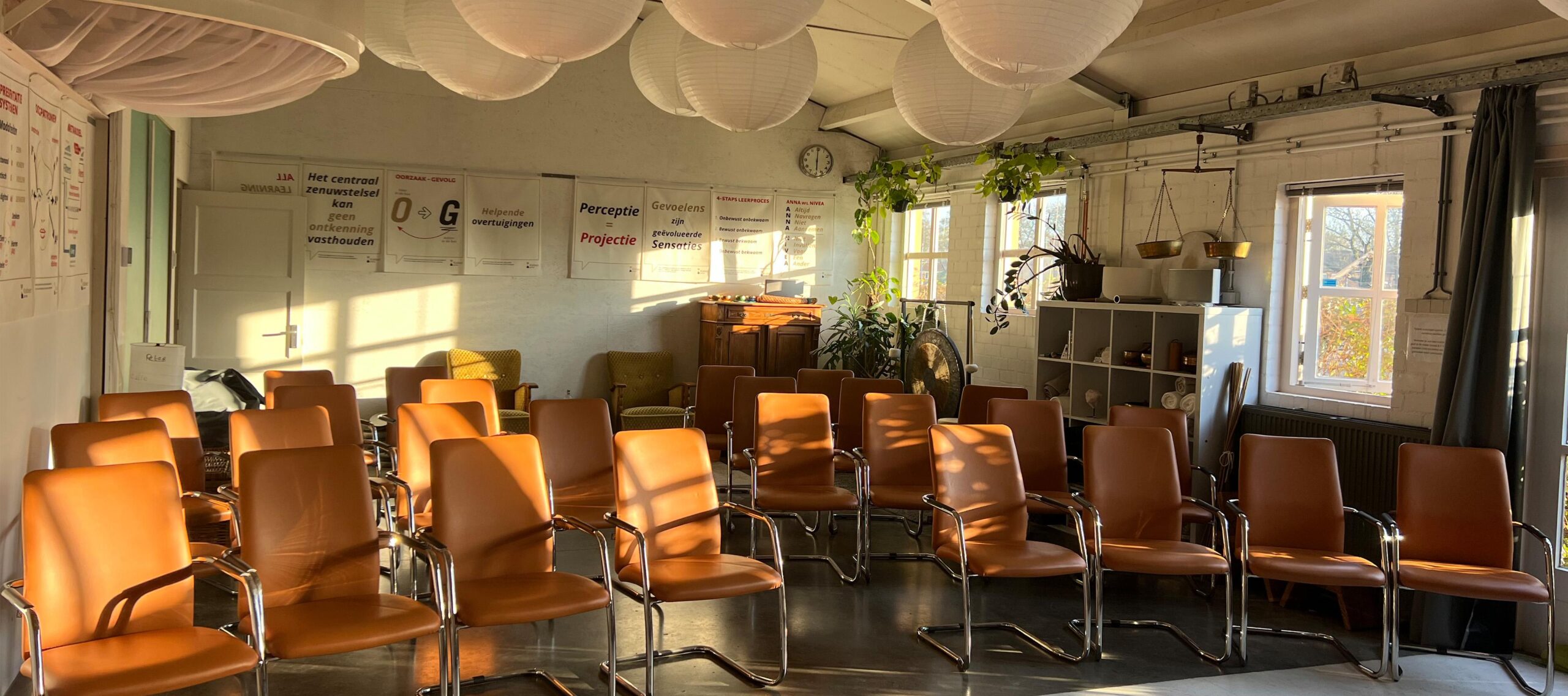 Playground 1 opstelling stoelen Kaber Havendijk 30 Palyground 1